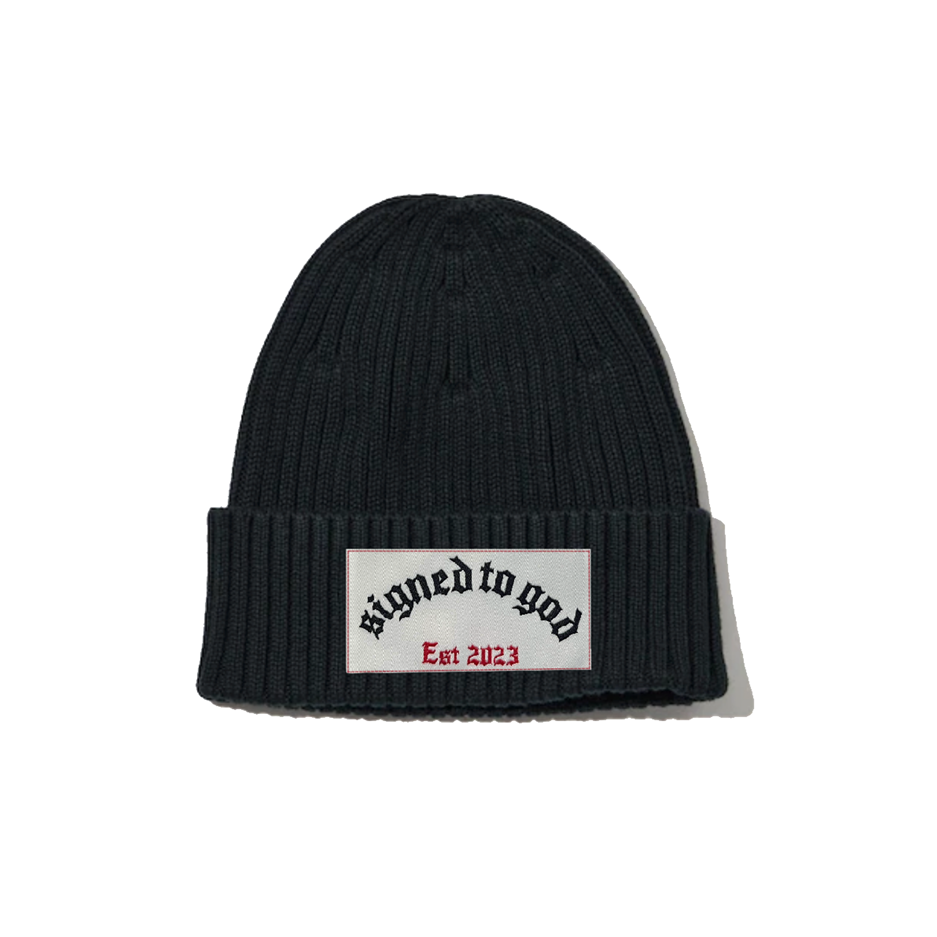 Ribbed beanie